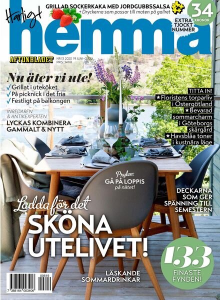 Harligt hemma – 19 juni 2020 Cover