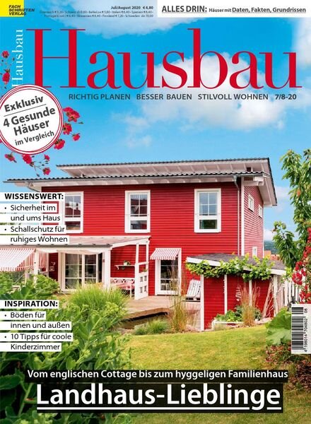 Hausbau – Juli-August 2020 Cover