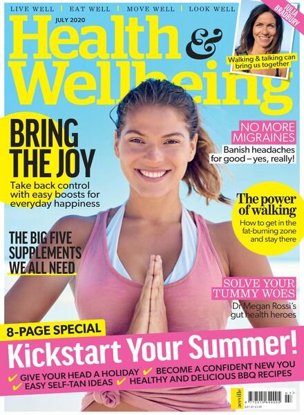Health & Wellbeing – July 2020 Cover