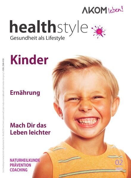 Healthstyle Gesundheit als Lifestyle – Mai 2020 Cover