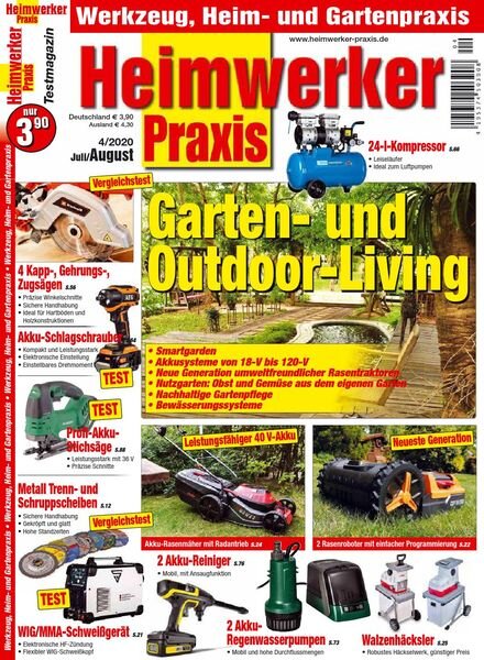 Heimwerker Praxis – Juli-August 2020 Cover