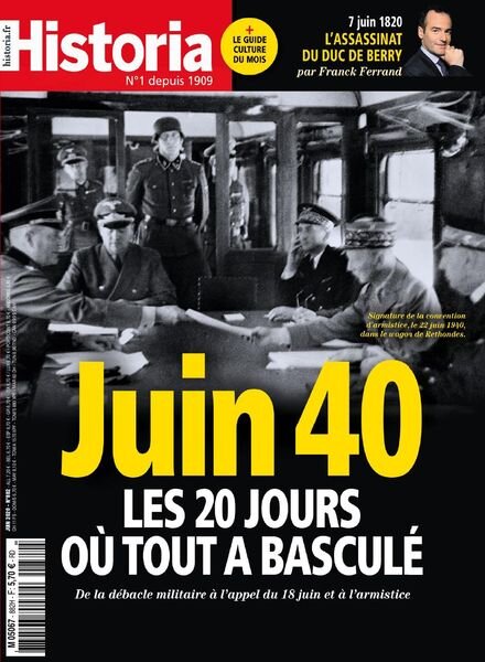 Historia – juin 2020 Cover