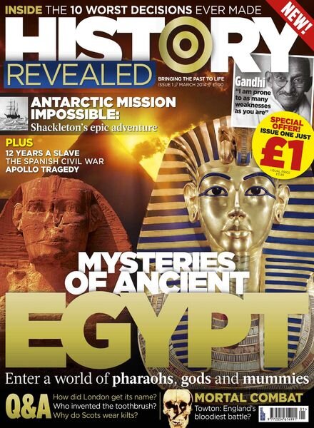 History Revealed – March 2014 Cover