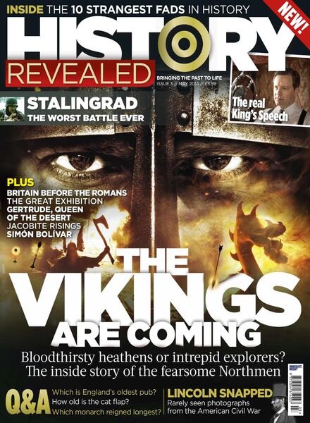 History Revealed – May 2014 Cover