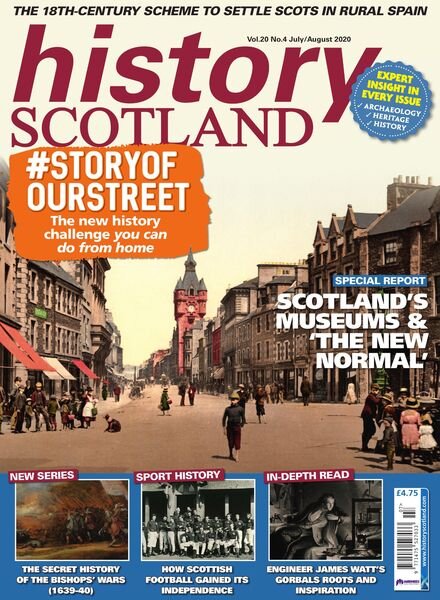 History Scotland – July 2020 Cover