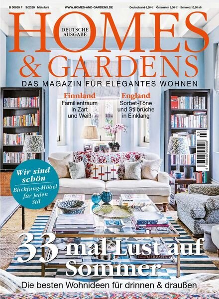 Homes & Gardens Germany – Mai-Juni 2020 Cover
