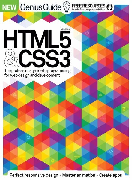 HTML5 & CSS Genius Guide – Vol 3 2020 Cover