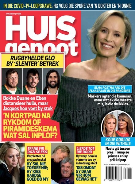 Huisgenoot – 02 Julie 2020 Cover