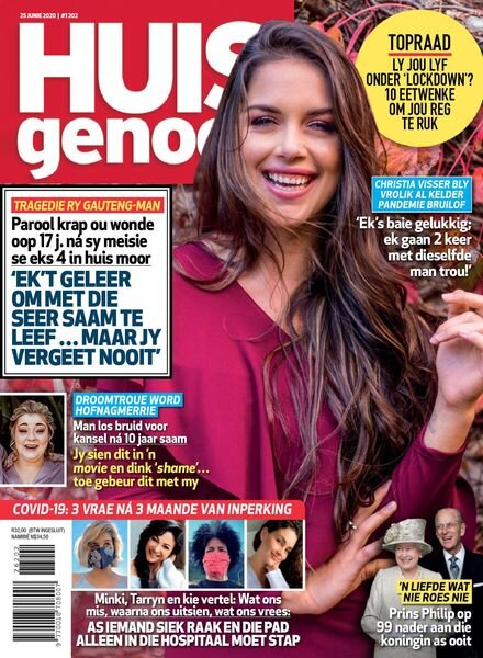 Huisgenoot – 25 Junie 2020 Cover