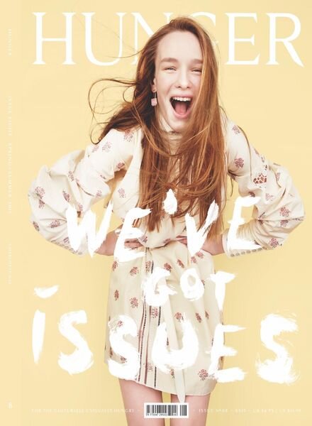 HUNGER – Issue 8, Spring-Summer 2015 Cover