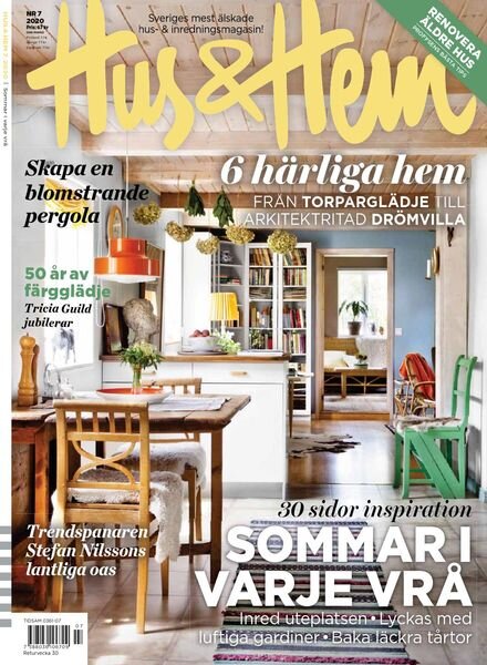 Hus & Hem – juli 2020 Cover