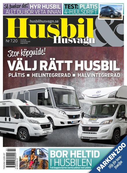 Husbil & Husvagn – 16 juni 2020 Cover