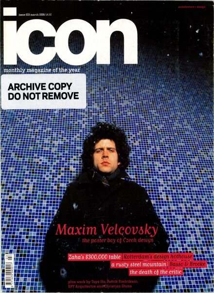 ICON – March 2006 Cover