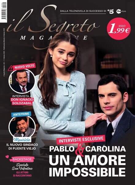 Il Segreto Magazine – Febbraio 2020 Cover
