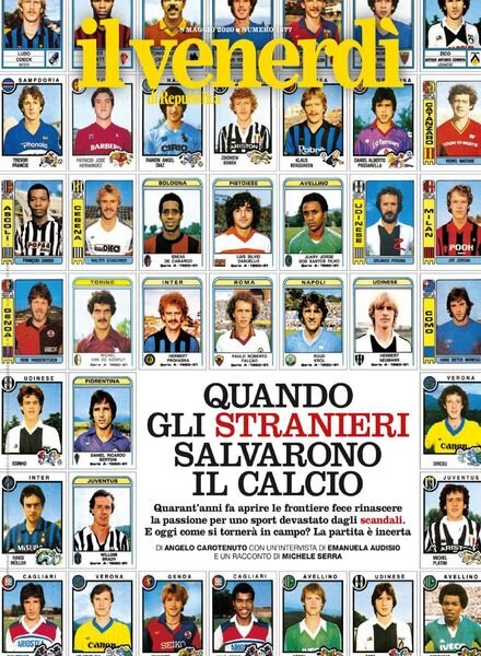 Il Venerdi di Repubblica – 8 Maggio 2020 Cover
