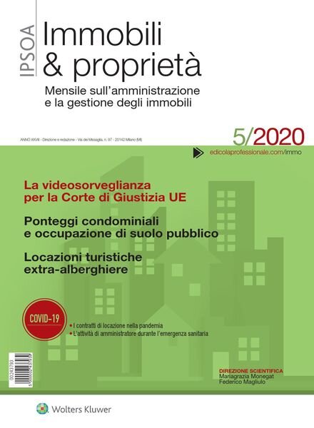 Immobili & proprieta – Maggio 2020 Cover