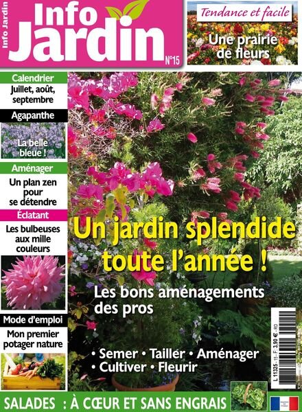Info Jardin – Juin-Aout 2020 Cover