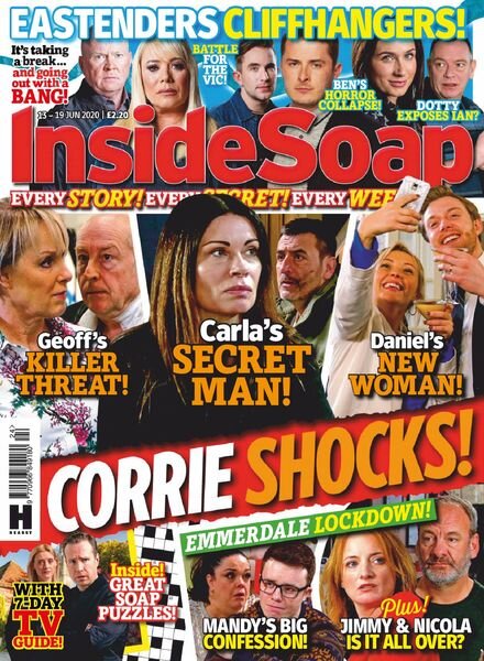Inside Soap UK – 13 June 2020 Cover