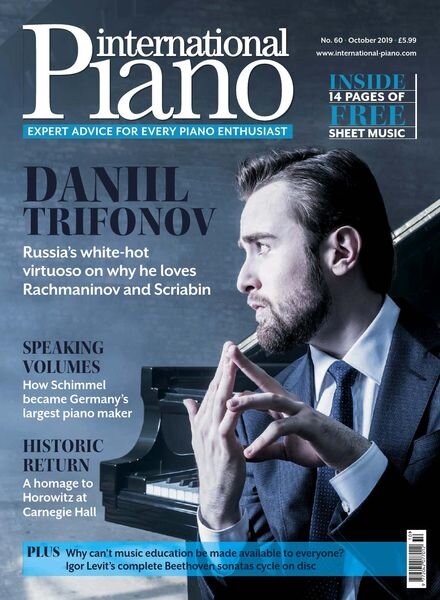 International Piano – Issue 60 – October 2019 Cover
