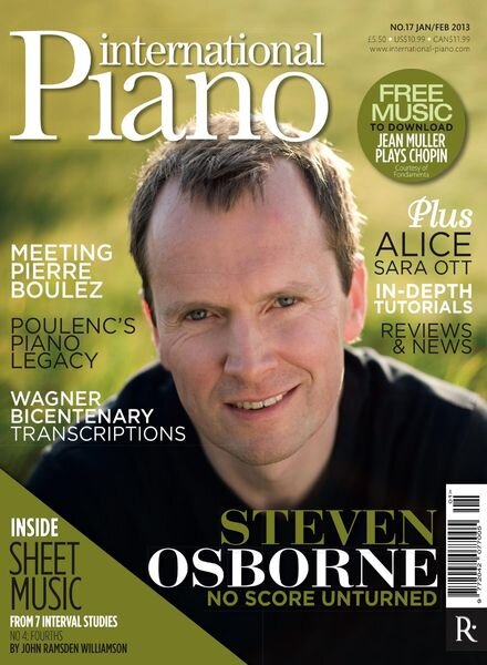 International Piano – January-February 2013 Cover