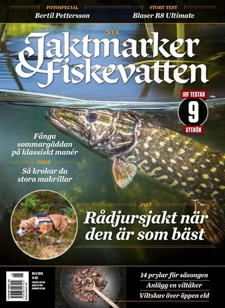 Jaktmarker & Fiskevatten – 20 maj 2020 Cover