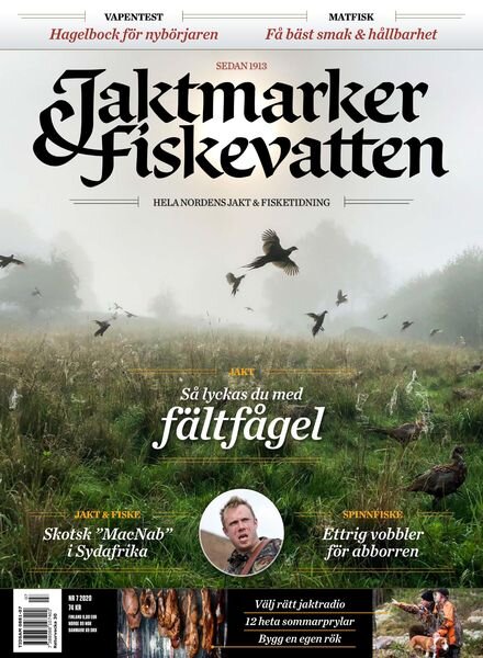 Jaktmarker & Fiskevatten – 24 juni 2020 Cover