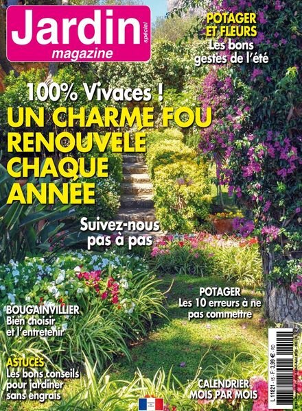 Jardin Magazine Special – Juin-Aout 2020 Cover