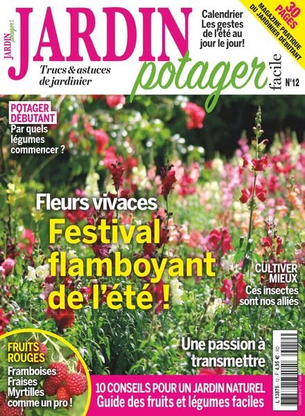 Jardin Potager Facile – juin 2020 Cover