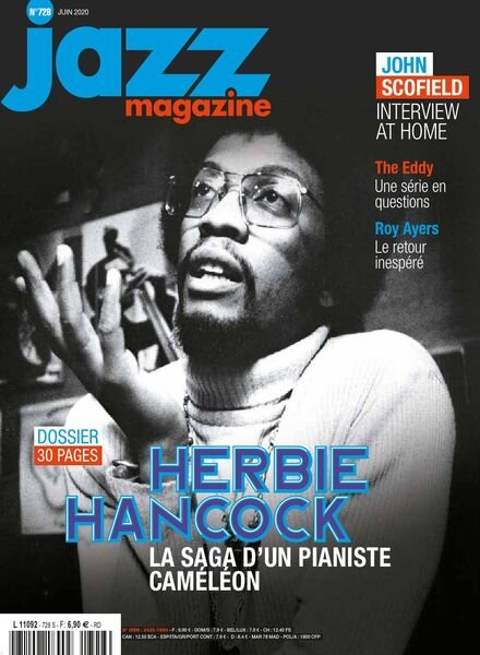 Jazz Magazine – juin 2020 Cover