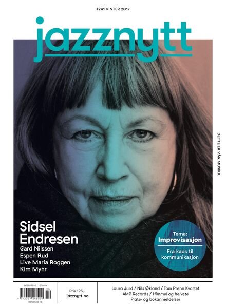 Jazznytt – Vinter 2017 Cover