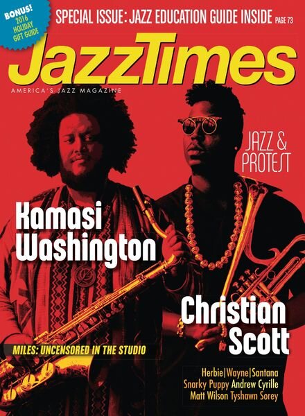 JazzTimes – November 2016 Cover