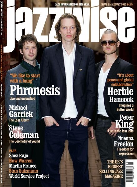 Jazzwise Magazine – August 2010 Cover