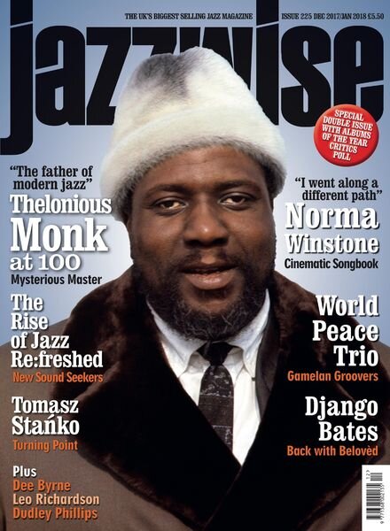 Jazzwise Magazine – December 2017 Cover