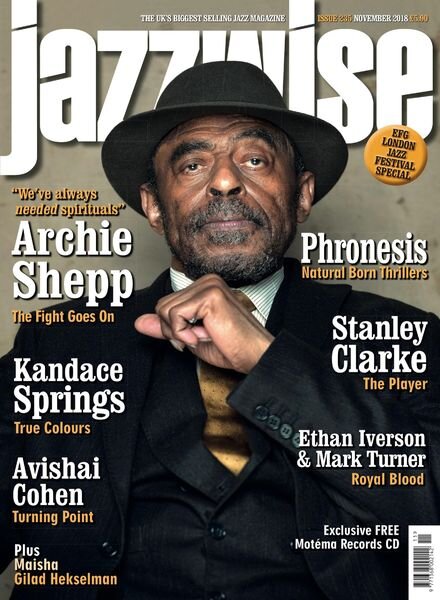 Jazzwise Magazine – November 2018 Cover