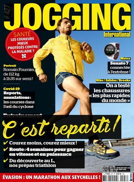 Jogging International – juin 2020 Cover