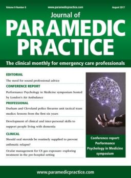 Journal of Paramedic Practice – August 2017