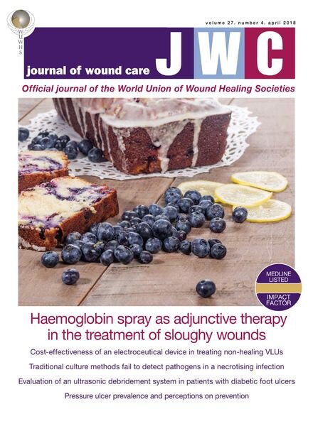 Journal of Wound Care – April 2018 Cover