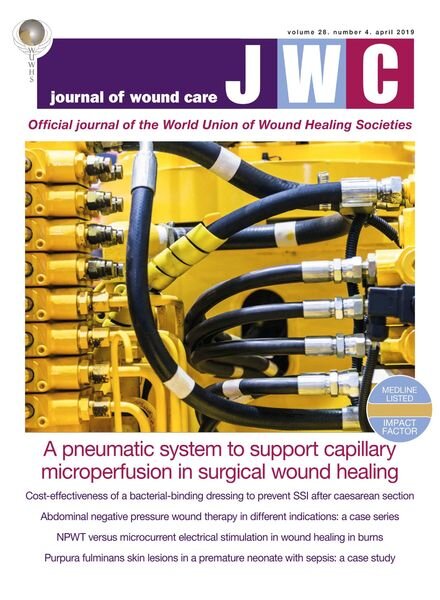 Journal of Wound Care – April 2019 Cover