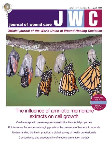 Journal of Wound Care – August 2017 Cover