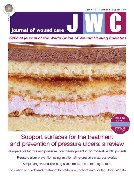Journal of Wound Care – August 2018 Cover