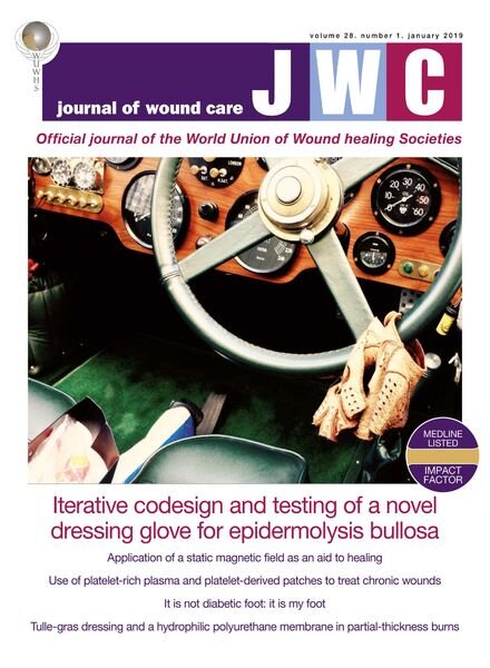Journal of Wound Care – January 2019 Cover