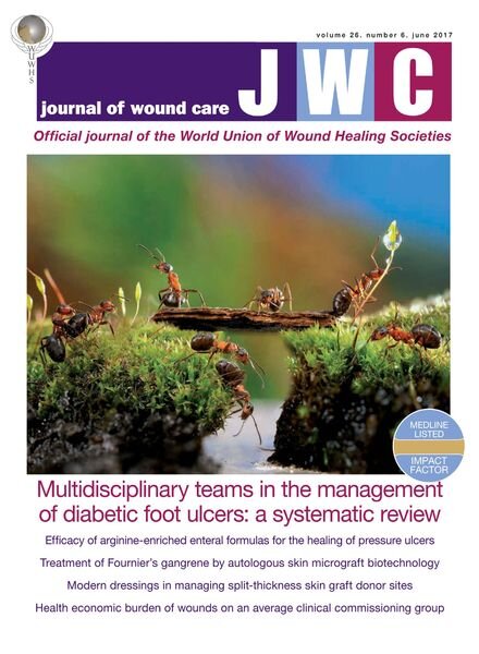 Journal of Wound Care – June 2017 Cover