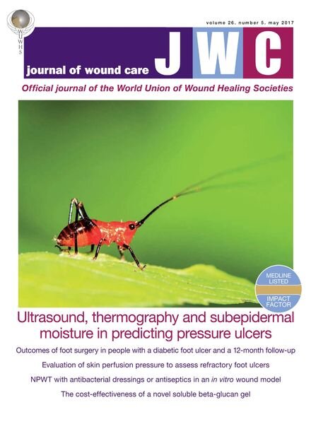 Journal of Wound Care – May 2017 Cover