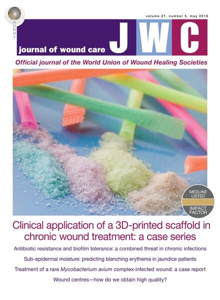 Journal of Wound Care – May 2018 Cover