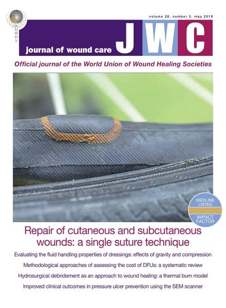 Journal of Wound Care – May 2019 Cover