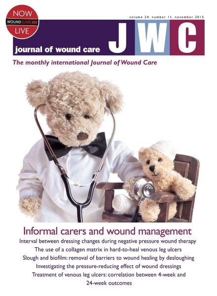 Journal of Wound Care – November 2015 Cover