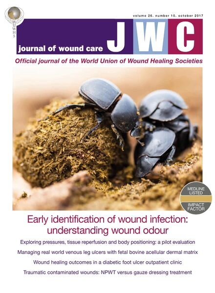 Journal of Wound Care – October 2017 Cover