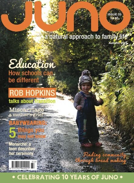 Juno – Autumn 2013 Cover