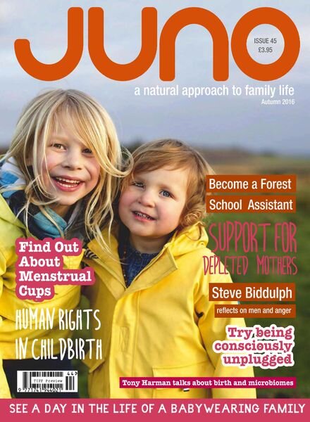 Juno – Autumn 2016 Cover