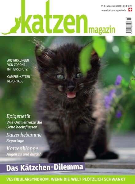 Katzen Magazin – Marz 2020 Cover